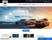 Tablet Screenshot of kellybmw.com